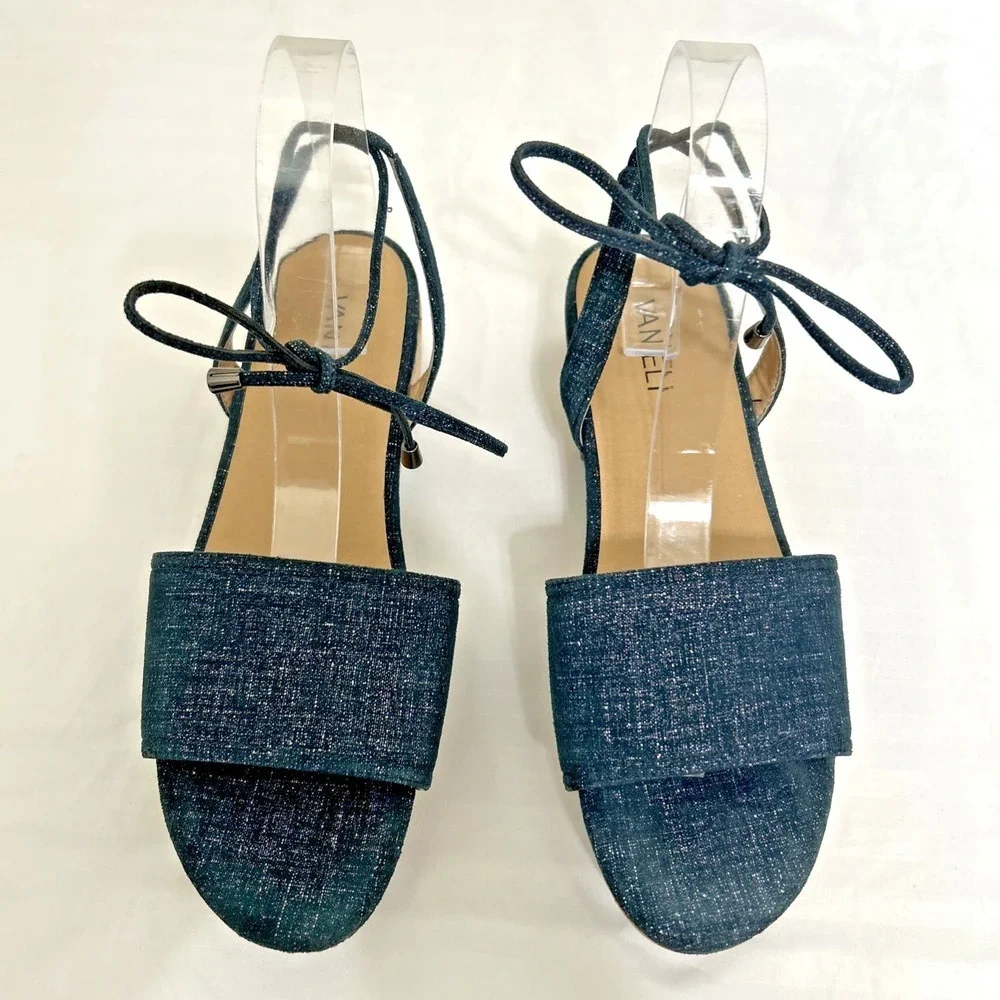Vaneli blue glitter